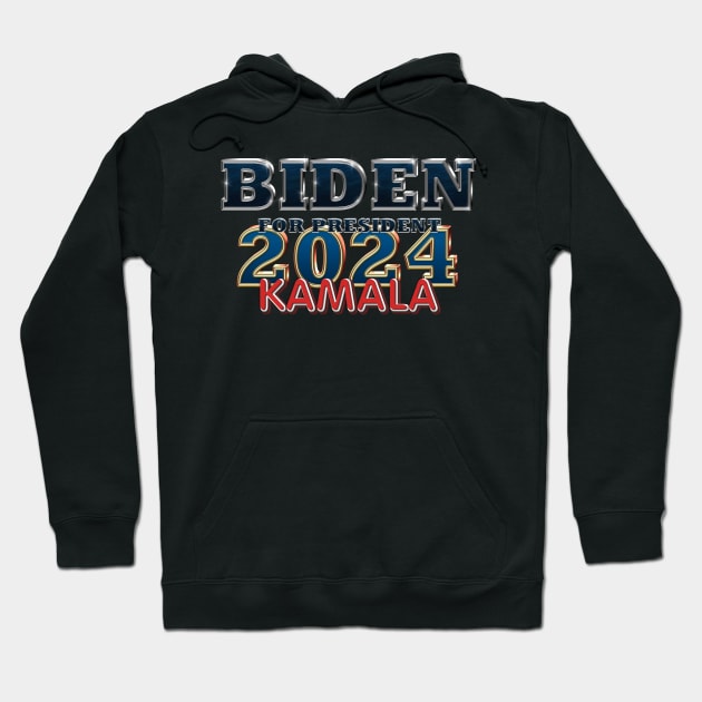 Biden 2024 Hoodie by teepossible